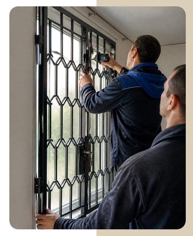 Установка распашных решеток в Петропавловске-Камчатском цена от 6735 р. | ДвериЛегко-Птк
